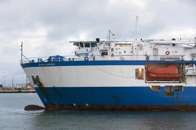 NASA image: ULA Delta IV Heavy Second Stage & Port Common Booster Core for t