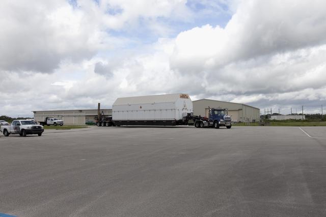 NASA image: ULA Delta IV Heavy Second Stage & Port Common Booster Core for t