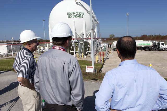 NASA image: Cryo Tank Fill at Pad 39B