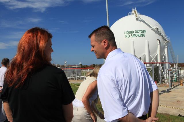 NASA image: Cryo Tank Fill at Pad 39B