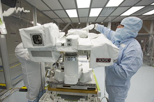 NASA image: Total and Spectral Solar Irradiance Sensor (TSIS) EVA Fitchecks 