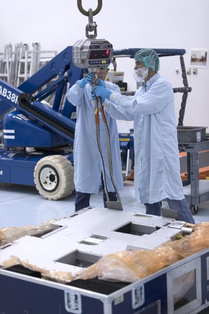 NASA image: Materials International Space Station Experiment (MISSE) Arrival