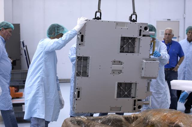 NASA image: Materials International Space Station Experiment (MISSE) Arrival