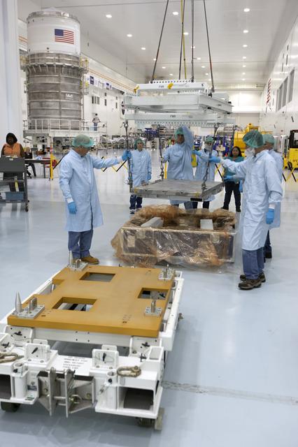 NASA image: Materials International Space Station Experiment (MISSE) Arrival