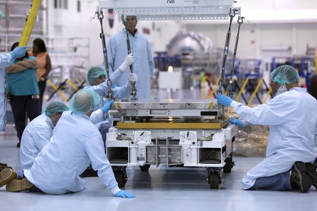 NASA image: Materials International Space Station Experiment (MISSE) Arrival