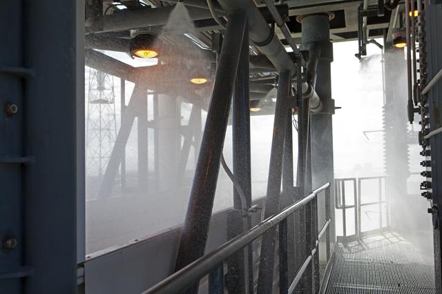 SLC-41 Water Deluge Test