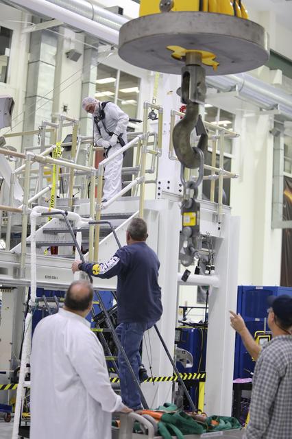 NASA image: Orion Crew Module Move