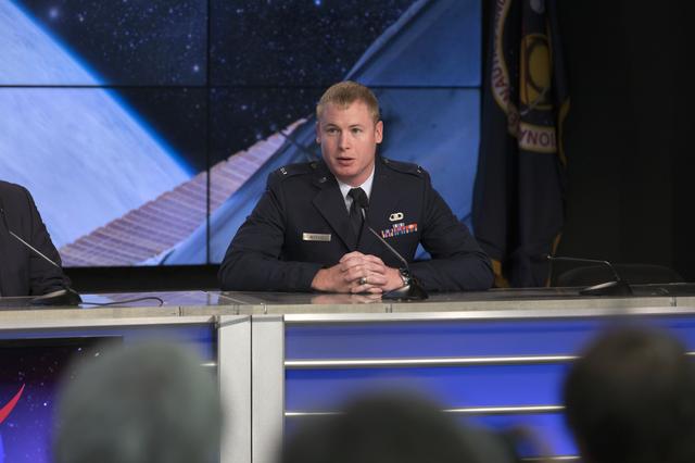 NASA image: SpaceX CRS-13 Prelaunch News Conference