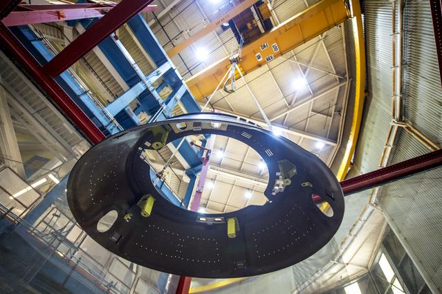 NASA image: Boeing CST-100 Heat Shield Testing