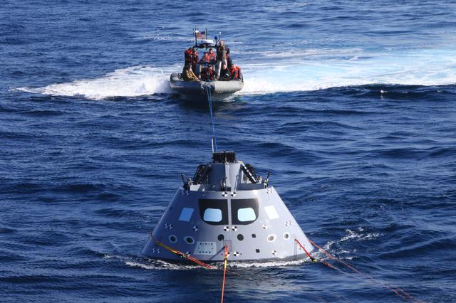 NASA image: Underway Recovery Test 6 (URT-6) - Day 2 Activites