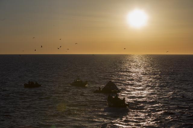 NASA image: Underway Recovery Test 6 (URT-6) - Day 6 Activities