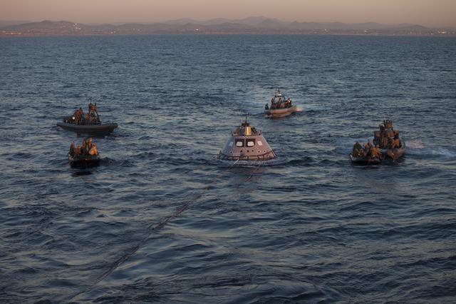 NASA image: Underway Recovery Test 6 (URT-6) - Day 6 Activities