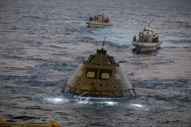 NASA image: Underway Recovery Test 6 (URT-6) - Day 6 Activities