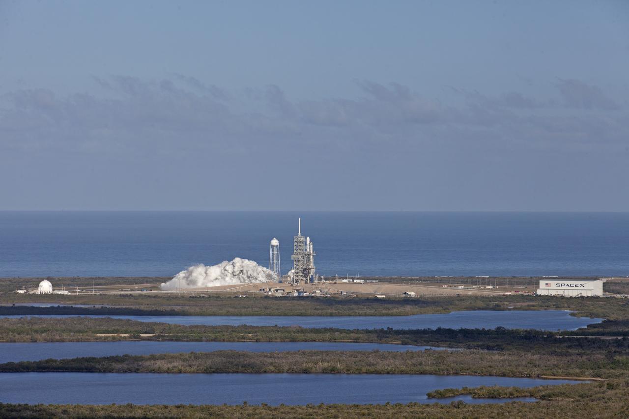 A SpaceX Falcon Heavy rocket begins its demonstration flight with liftoff at 3:45 p.m. EST from from Launch Complex 39A at NASA's Kennedy Space Center in Florida. This is a significant milestone for the world's premier multi-user spaceport. In 2014, NASA signed a property agreement with SpaceX for the use and operation of the center's pad 39A, where the company has launched Falcon 9 rockets and prepared for the first Falcon Heavy. NASA also has Space Act Agreements in place with partners, such as SpaceX, to provide services needed to process and launch rockets and spacecraft.