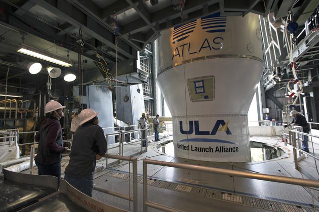 NASA image: GOES-S Atlas V Centaur Stage OVI