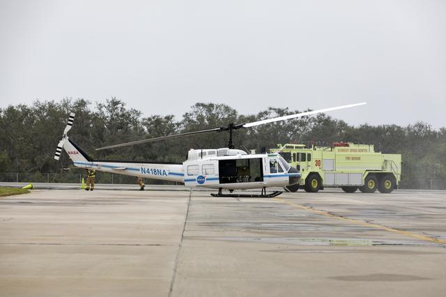 NASA image: Aircraft Mishap Exercise at SLF