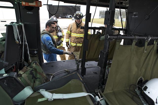 NASA image: Aircraft Mishap Exercise at SLF