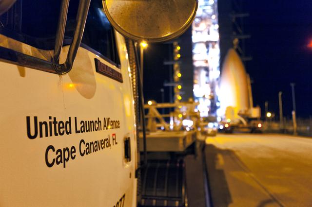 GOES-S Spacecraft Transport from Astrotech to Pad 41