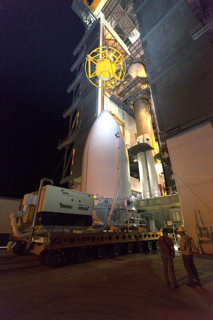 GOES-S Spacecraft Transport from Astrotech to Pad 41