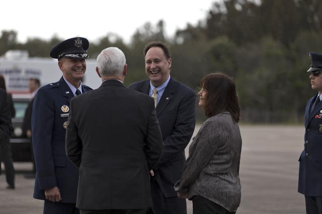 NASA image: Vice President Mike Pence Visits Kennedy Space Center