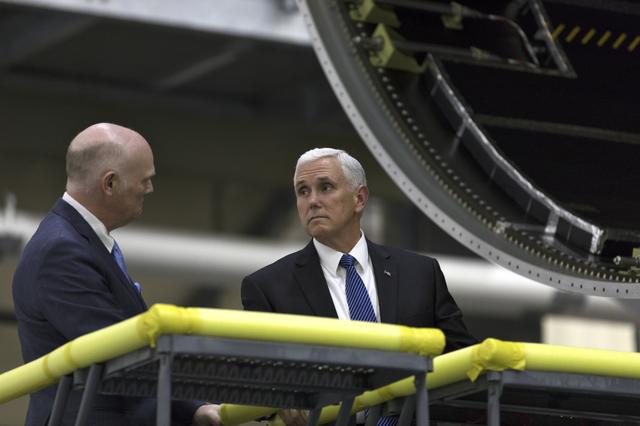 NASA image: Vice President Mike Pence Visits Kennedy Space Center