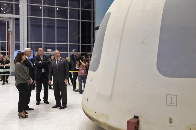 NASA image: Vice President Mike Pence Visits Kennedy Space Center