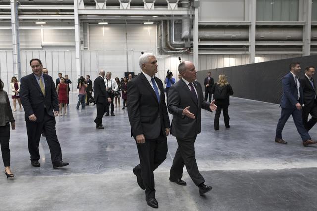 NASA image: Vice President Mike Pence Visits Kennedy Space Center