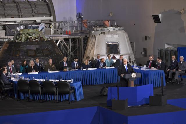 NASA image: Vice President Mike Pence Visits Kennedy Space Center - National