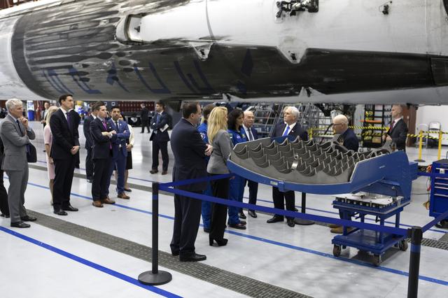 NASA image: Vice President Mike Pence Visits Kennedy Space Center - Tour of 