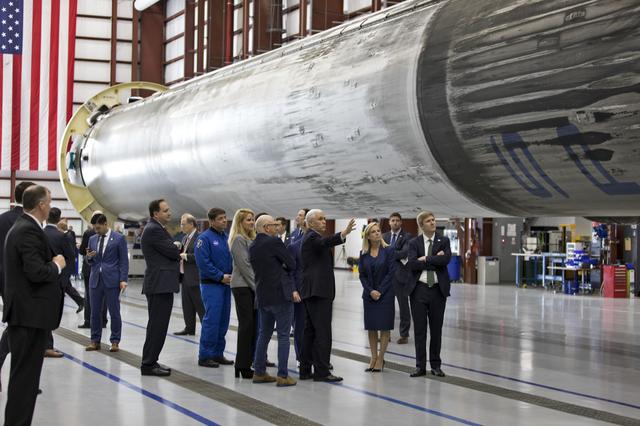 NASA image: Vice President Mike Pence Visits Kennedy Space Center - Tour of 