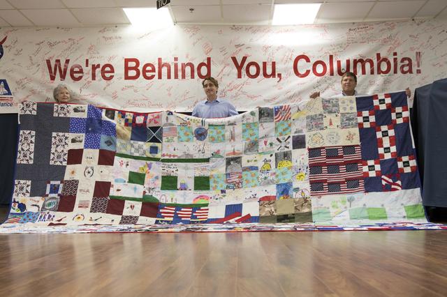 NASA image: Columbia Quilt