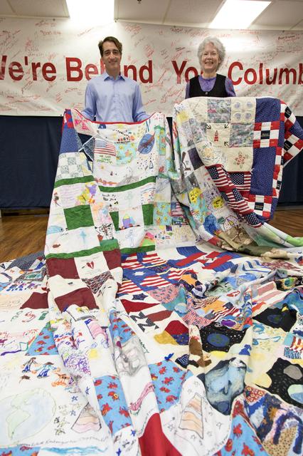 NASA image: Columbia Quilt