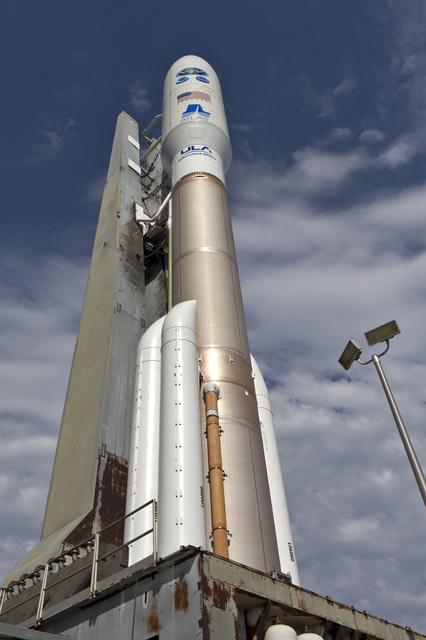 NASA image: GOES-S Rollout to Pad 
