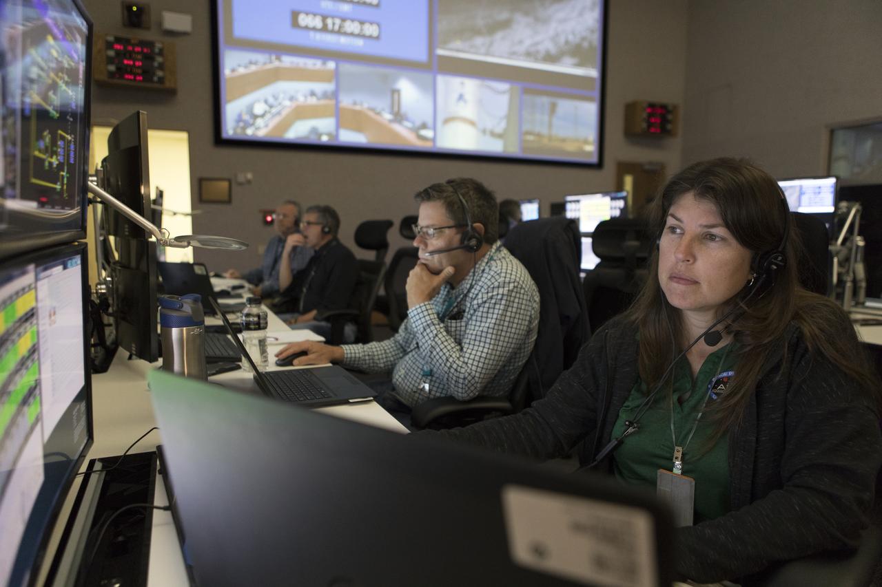 NASA, Boeing and United Launch Alliance (ULA) conduct a simulation of launch procedures for Boeing’s Orbital Test Flight, the first uncrewed test of the company’s CST-100 Starliner and a ULA Atlas V rocket. Launch teams participated in the simulation across the country, including inside the Launch Vehicle Data Center at Hangar AE at Cape Canaveral Air Force Station in Florida. The Starliner will launch on an Atlas V rocket to the International Space Station as part of NASA’s Commercial Crew Program. 