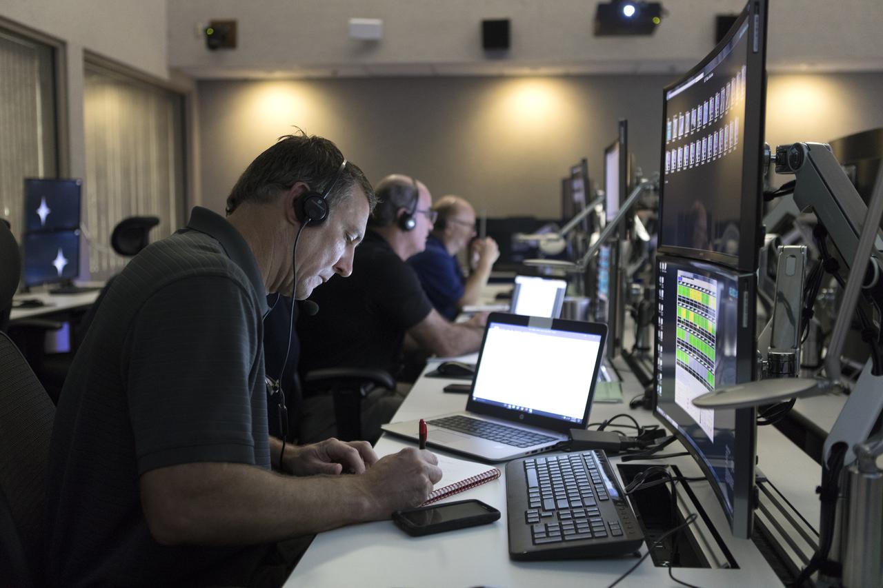 NASA, Boeing and United Launch Alliance (ULA) conduct a simulation of launch procedures for Boeing’s Orbital Test Flight, the first uncrewed test of the company’s CST-100 Starliner and a ULA Atlas V rocket. Launch teams participated in the simulation across the country, including inside the Launch Vehicle Data Center at Hangar AE at Cape Canaveral Air Force Station in Florida. The Starliner will launch on an Atlas V rocket to the International Space Station as part of NASA’s Commercial Crew Program. 