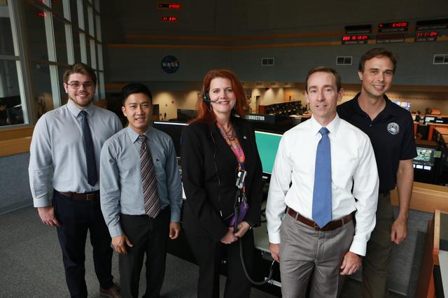 NASA image: EM-1 Countdown Simulation with Charlie Blackwell-Thompson