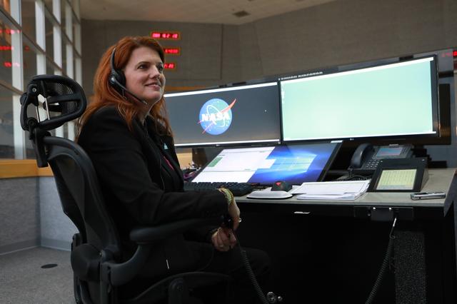 NASA image: EM-1 Countdown Simulation with Charlie Blackwell-Thompson