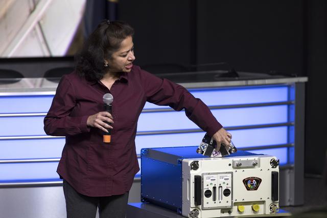 NASA image: SpaceX CRS-14 What's On Board Science Briefing 