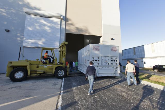 NASA image: Parker Solar Probe Spacecraft Arrival, Offload and Transport 