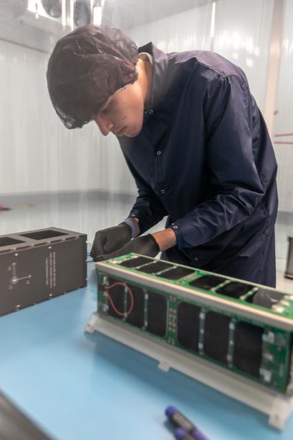 NASA image: ELaNa 19 / Venture Class CubeSats (RSat)