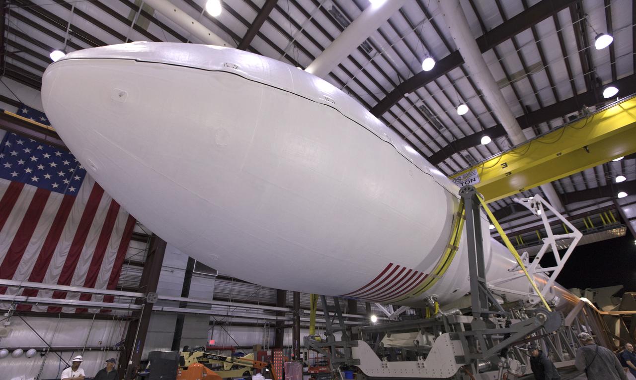 The SpaceX Falcon 9 rocket is ready to roll out to Space Launch Complex 40 at Cape Canaveral Air Force Station in Florida, with NASA's Transiting Exoplanet Survey Satellite (TESS) secured in its payload fairing. TESS will launch on the Falcon 9 no earlier than 6:51 p.m. EDT on April 18. TESS will search for planets outside of our solar system. The mission will find exoplanets that periodically block part of the light from their host stars, events called transits. The satellite will survey the nearest and brightest stars for two years to search for transiting exoplanets.