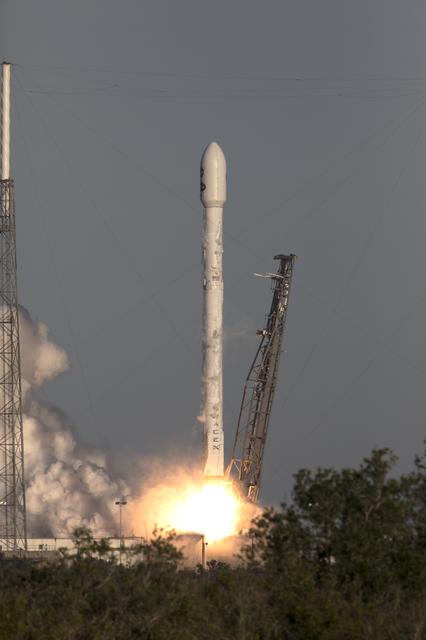 NASA image: SpaceX TESS Liftoff