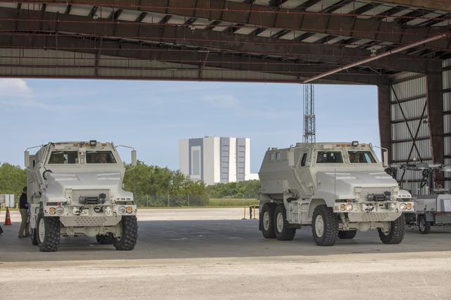 NASA image: CCP MRAP Run
