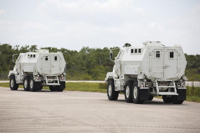 NASA image: CCP MRAP Run