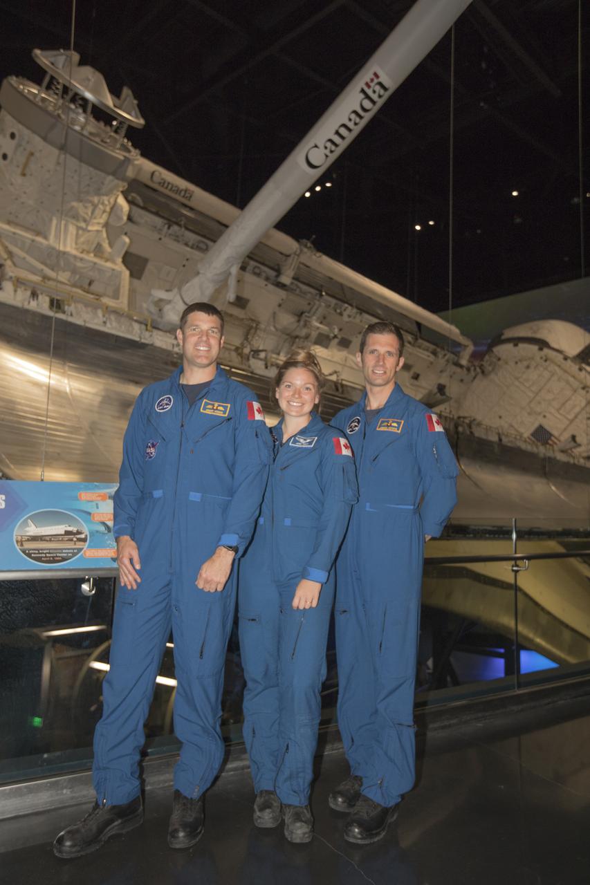 The 2017 class of astronaut candidates toured the Kennedy Space Center Visitor Complex and viewed exhibits, including Space Shuttle Atlantis, during a familiarization tour of facilities at NASA's Kennedy Space Center in Florida. The candidates toured center facilities, including the Neil Armstrong Operations and Checkout Building high bay; Launch Control Center, Launch Pad 39B and the Space Station Processing Facility. They also toured Boeing's Commercial Crew and Cargo Facility, United Launch Alliance's Space Launch Complex 41 at Cape Canaveral Air Force Station, and SpaceX's Launch Pad 39A at Kennedy. The candidates will spend about two years getting to know the space station systems and learning how to spacewalk, speak Russian, control the International Space Station's robotic arm and fly T-38s, before they're eligible to be assigned to a mission.