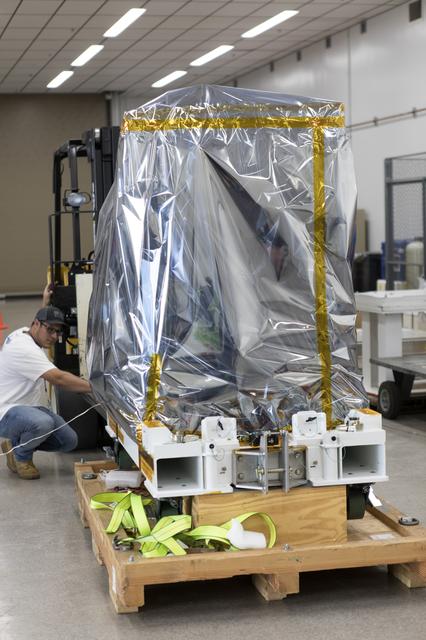 NASA image: Robotic Refueling Mission-3 Arrival and Processing
