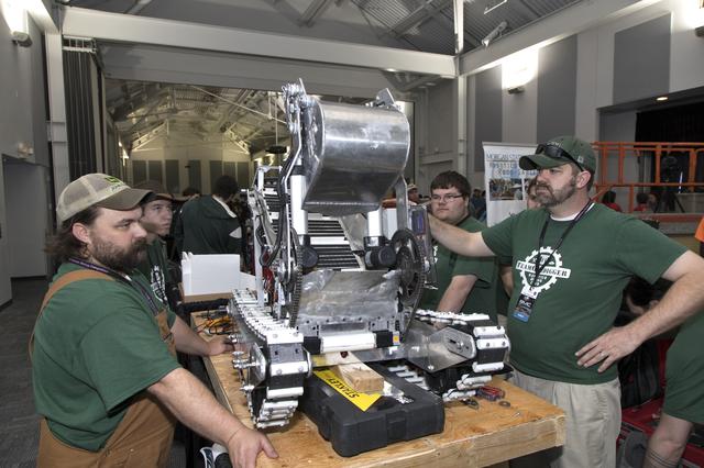 NASA image: Robotic Mining Competition - Opening Ceremony