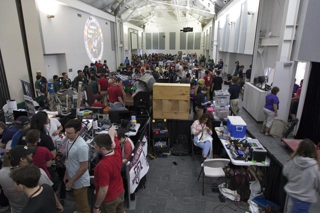 NASA image: Robotic Mining Competition - Opening Ceremony