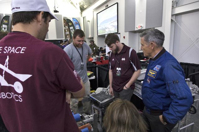 NASA image: Robotic Mining Competition - Opening Ceremony