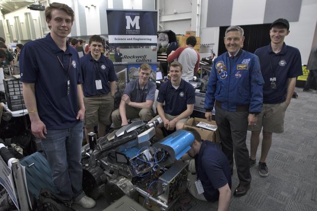 NASA image: Robotic Mining Competition - Opening Ceremony